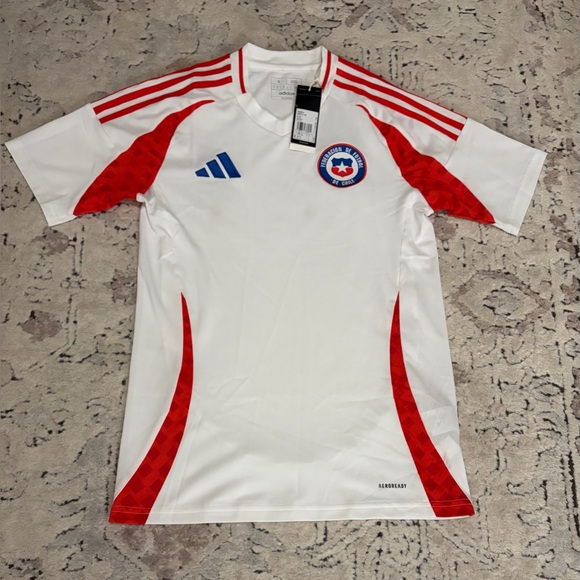 adidas Other - Adidas Authentic Chile National Team 2024 IQ0674 Away White Jersey Men’s Sz: S